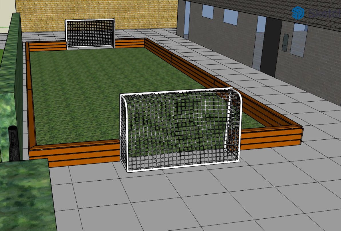 72 neliön jalkapallokenttä tekonurmesta 72 neliön jalkapallokenttä tekonurmesta